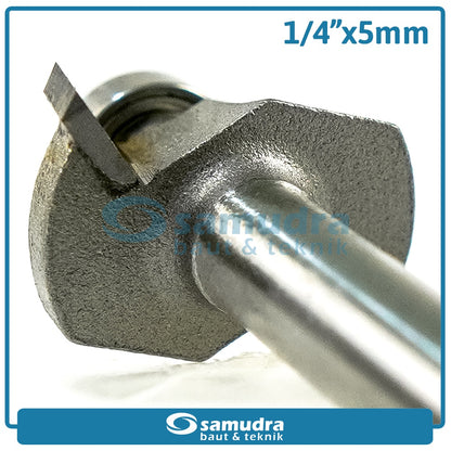 MODERN Mata Profil Beading Bit 5 mm / Trimmer Bit 1/4"x3/16"