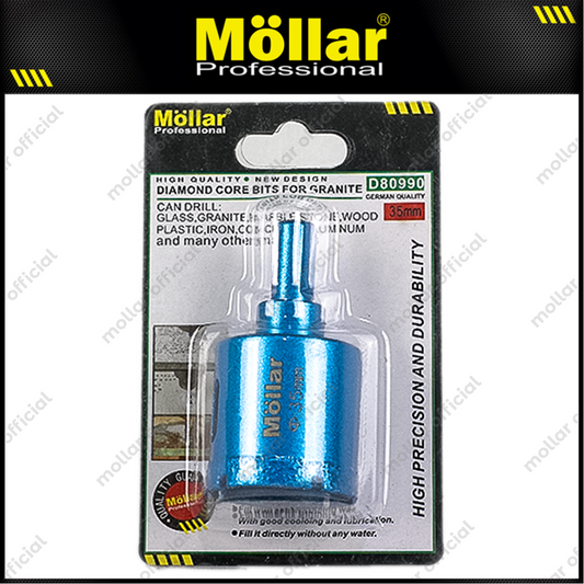 MOLLAR D80990 Mata Bor Granit 35 mm / Diamond Core Bit