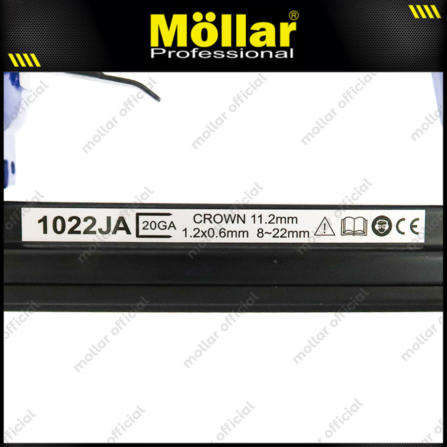MOLLAR F1022JA Mesin Staples Tembak Angin Kompresor / Staple Gun
