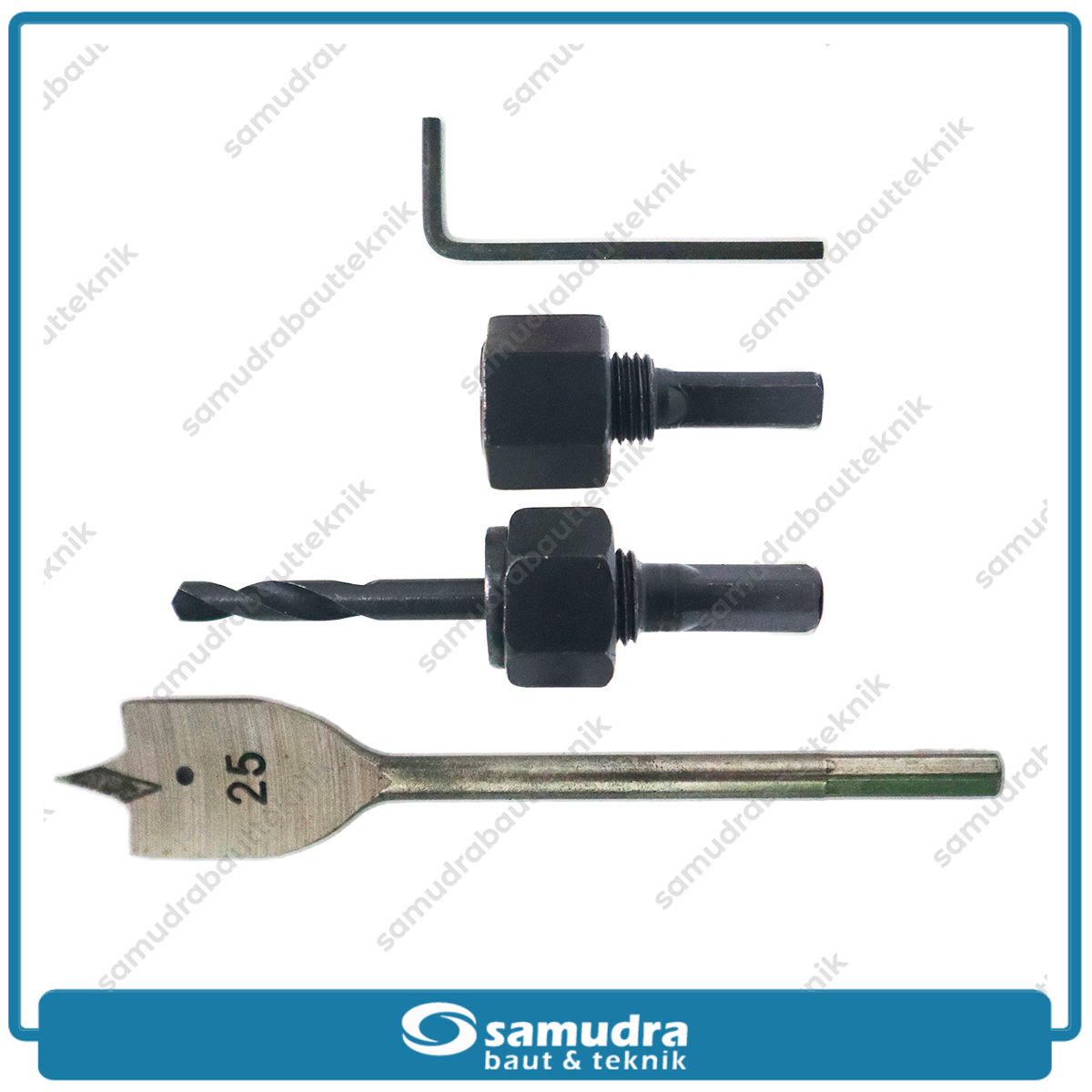 NANKAI 083-01 Hole Saw Set 13 pcs / Mata Bor Holesaw Kayu