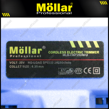 MOLLAR CWT203500-U POLOSAN Cordless Wood Trimmer 20V Tanpa Baterai & Charger