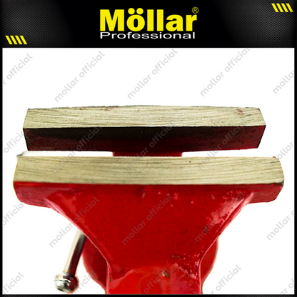 HDT Catok Meja Mini 75 mm / Tanggem Swivel Based Merah