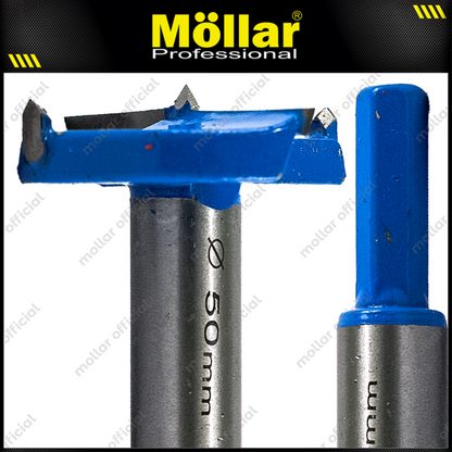 BISON D80981 Mata Bor Kayu Engsel Sendok 50 mm / Forstner Bit