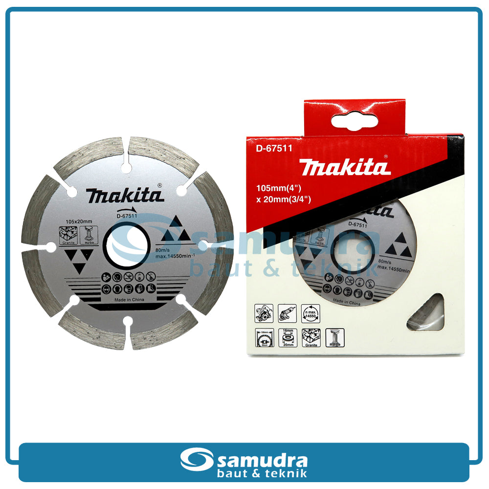 MAKITA D-67511 Mata Potong Keramik 4" / Diamond Wheel Universal