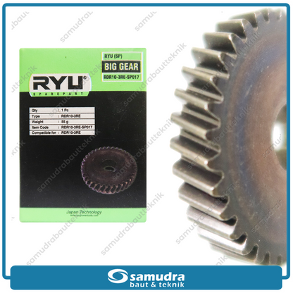 RYU Big Gear Mesin Bor Listrik untuk RDR10-3RE