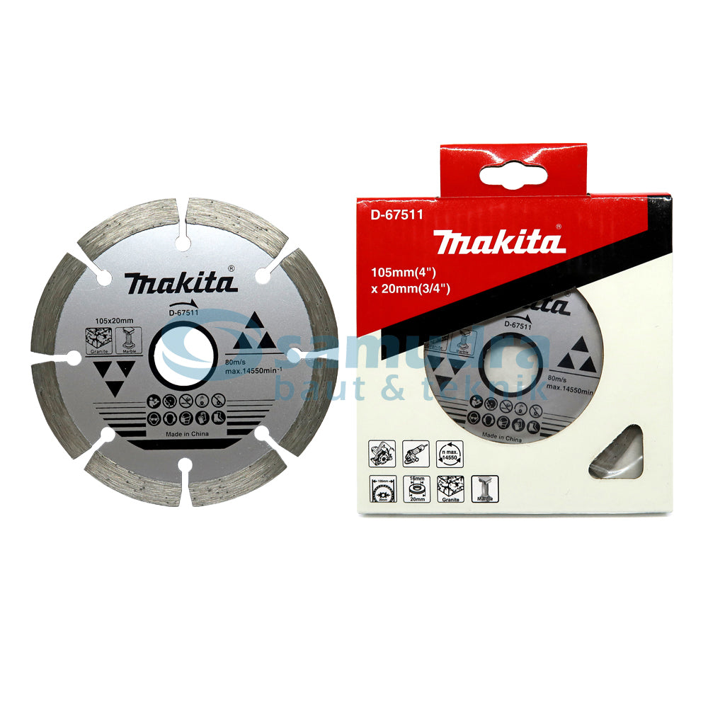 MAKITA D-67511 Mata Potong Keramik 4" / Diamond Wheel Universal