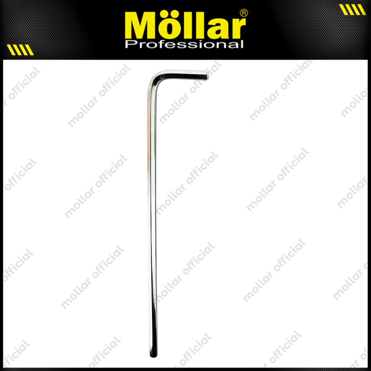 MOLLAR L-HL4M Kunci L Panjang Flat 4 mm