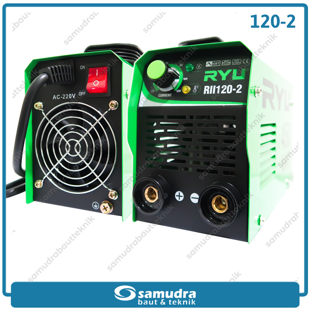 Paket RYU Mesin Las 450 Watt Trafo Inverter + Mesin Gerinda Listrik 4"