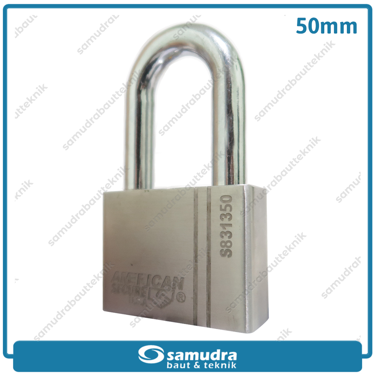 AMERICANSECURE Gembok 50 mm Long / Gembok Leher Panjang