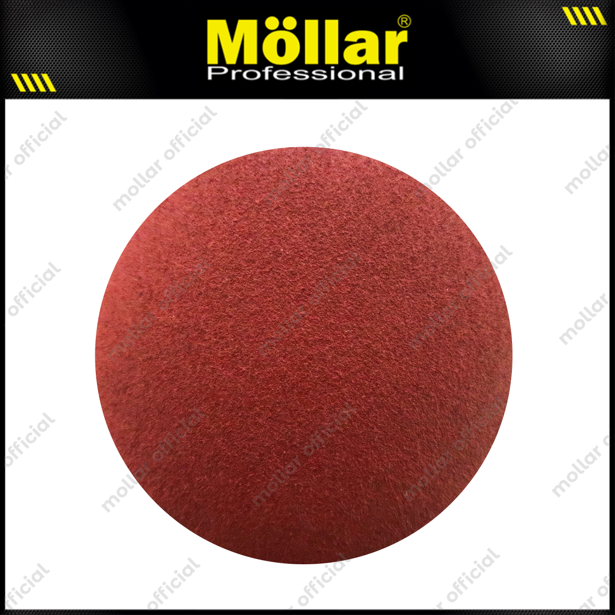 HSS Amplas Bulat No 100 Amplas Velcro Tempel Mata Gerinda 4 Inch - 50 Pcs