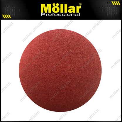 HSS Amplas Bulat No 100 Amplas Velcro Tempel Mata Gerinda 4 Inch - 100 Pcs