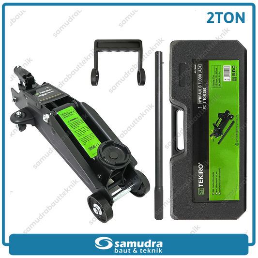 TEKIRO AU-FJ0995 Dongkrak Buaya 2 ton Putar 360 Derajat