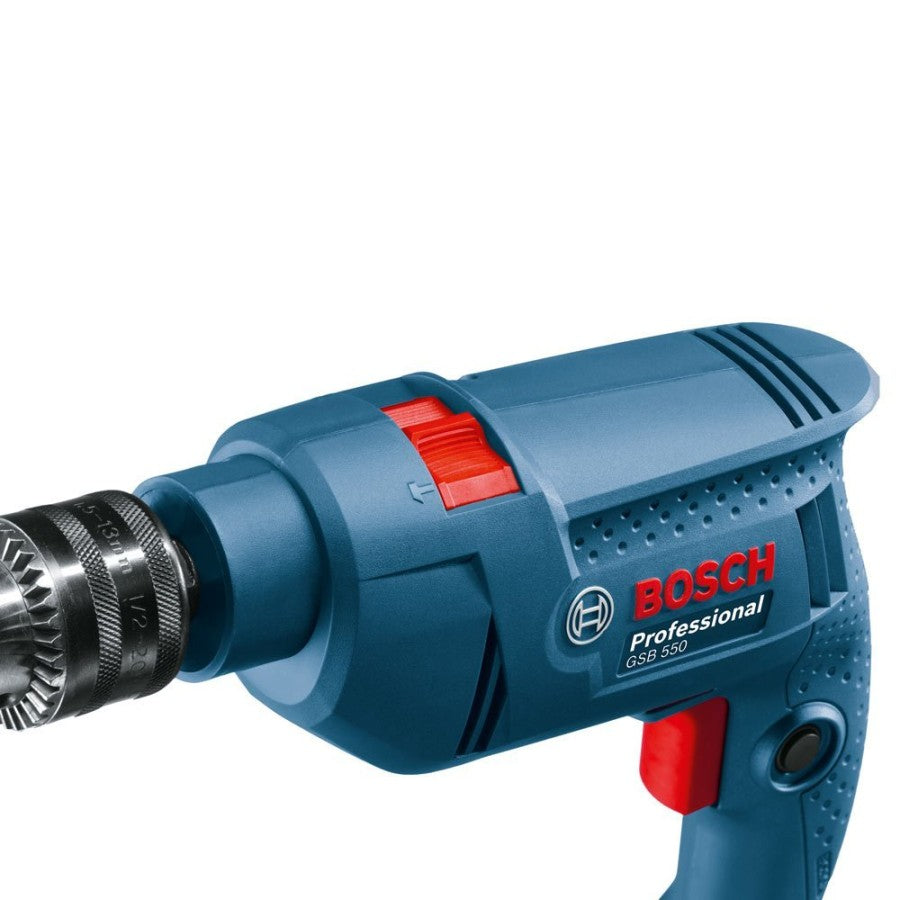 BOSCH GSB550 Freedom Mesin Bor Beton Listrik 13 mm Aksesoris Set Tool Box