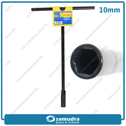 LIPPRO 886-10 Kunci Sok T Hitam 10 mm