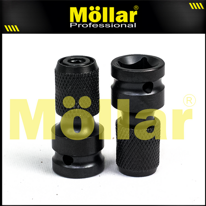 MOLLAR B24650 Adaptor Mata Obeng Mesin Impact Wrench Set 2 pcs