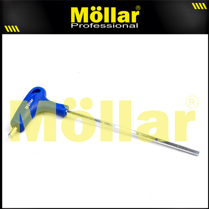 MOLLAR L-HST6M Kunci L Panjang Flat Model T Handle 6 mm