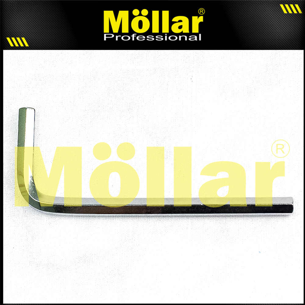 MOLLAR L-HS6M Kunci L Pendek Flat 6 mm