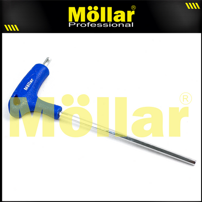 MOLLAR L-HST5M Kunci L Panjang Flat Model T Handle 5 mm