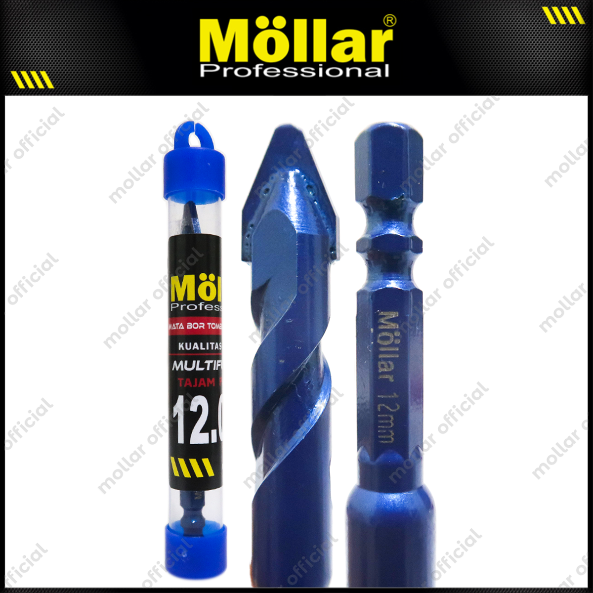 MOLLAR Mata Bor Tombak 12 mm