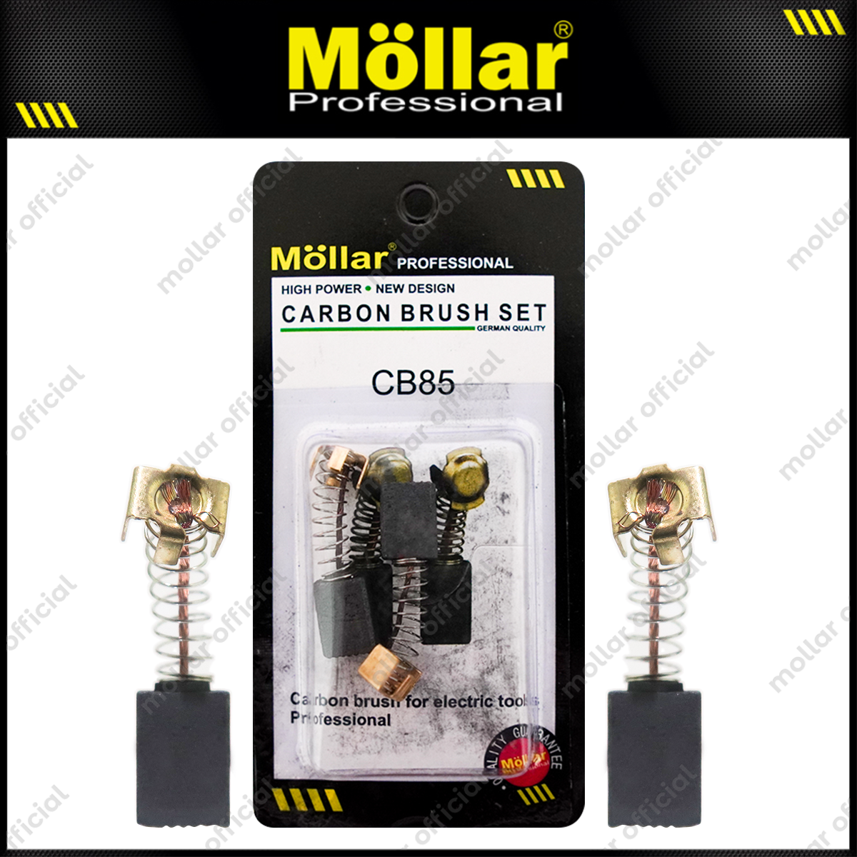 MOLLAR Carbon Brush CB85 / Mesin Bor Beton Listrik 13 mm ID500