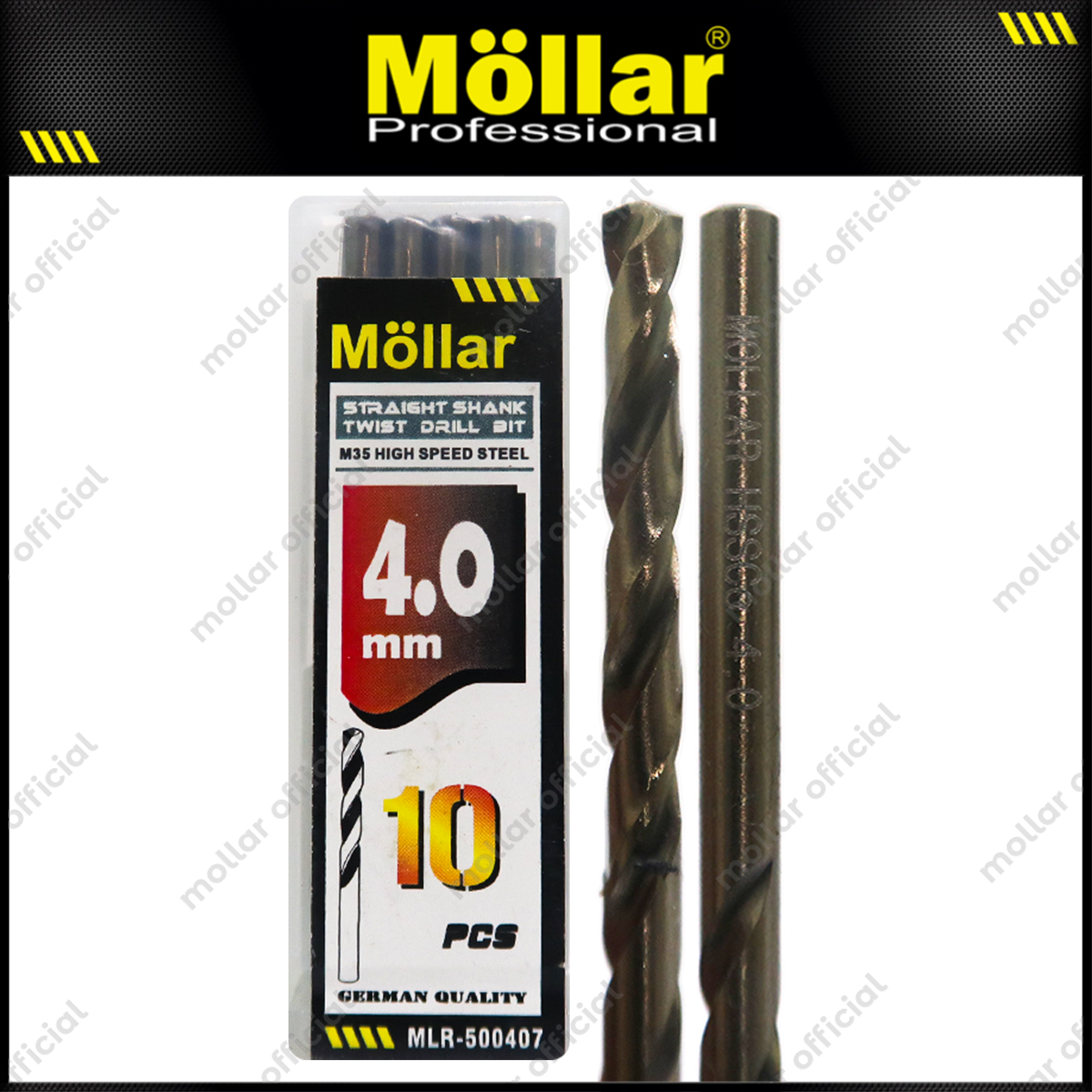 MOLLAR M35 Mata Bor Cobalt 4 mm