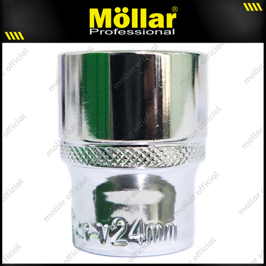 MOLLAR Eco Mata Sok 1/2" 6PT 24 mm