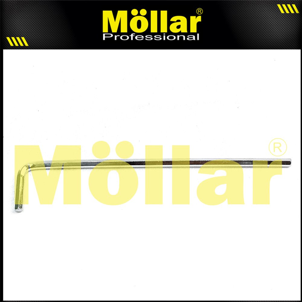 MOLLAR L-HL4M Kunci L Panjang Flat 4 mm