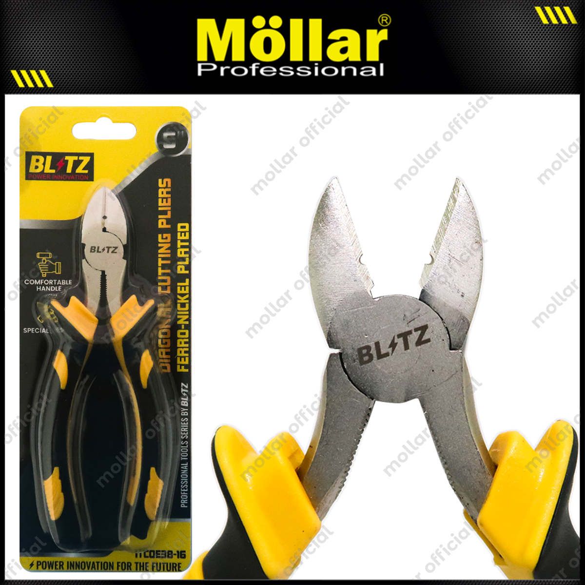 BLITZ 1TCOE38-16 Tang Potong 6" Ferro Nickel
