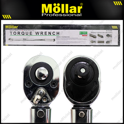 MOLLAR B11951 Kunci Momen Torsi 1/2" 210 Nm / Adjustable Torque Wrench