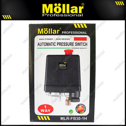 MOLLAR FB30-1H Otomatis Kompresor 1 Lubang Saklar Atas