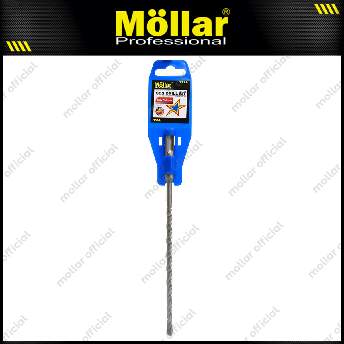 MOLLAR Mata Bor SDS Plus 6 mm x 210 mm