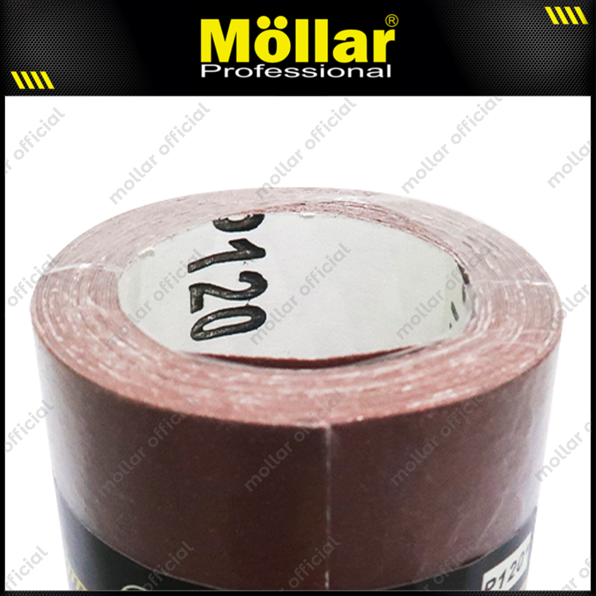 BRABUS D70464 Amplas Roll Eco 100 mm x 5 Meter No. 120