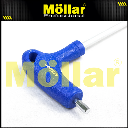 MOLLAR L-HST5M Kunci L Panjang Flat Model T Handle 5 mm