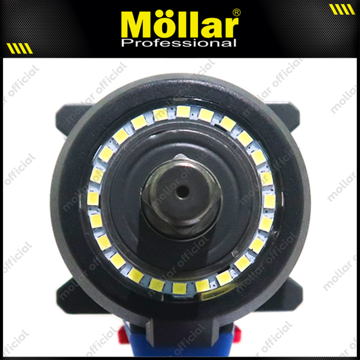 MOLLAR CIW20750 Mesin Buka Baut Truk Baterai 20V / Cordless Impact Wrench