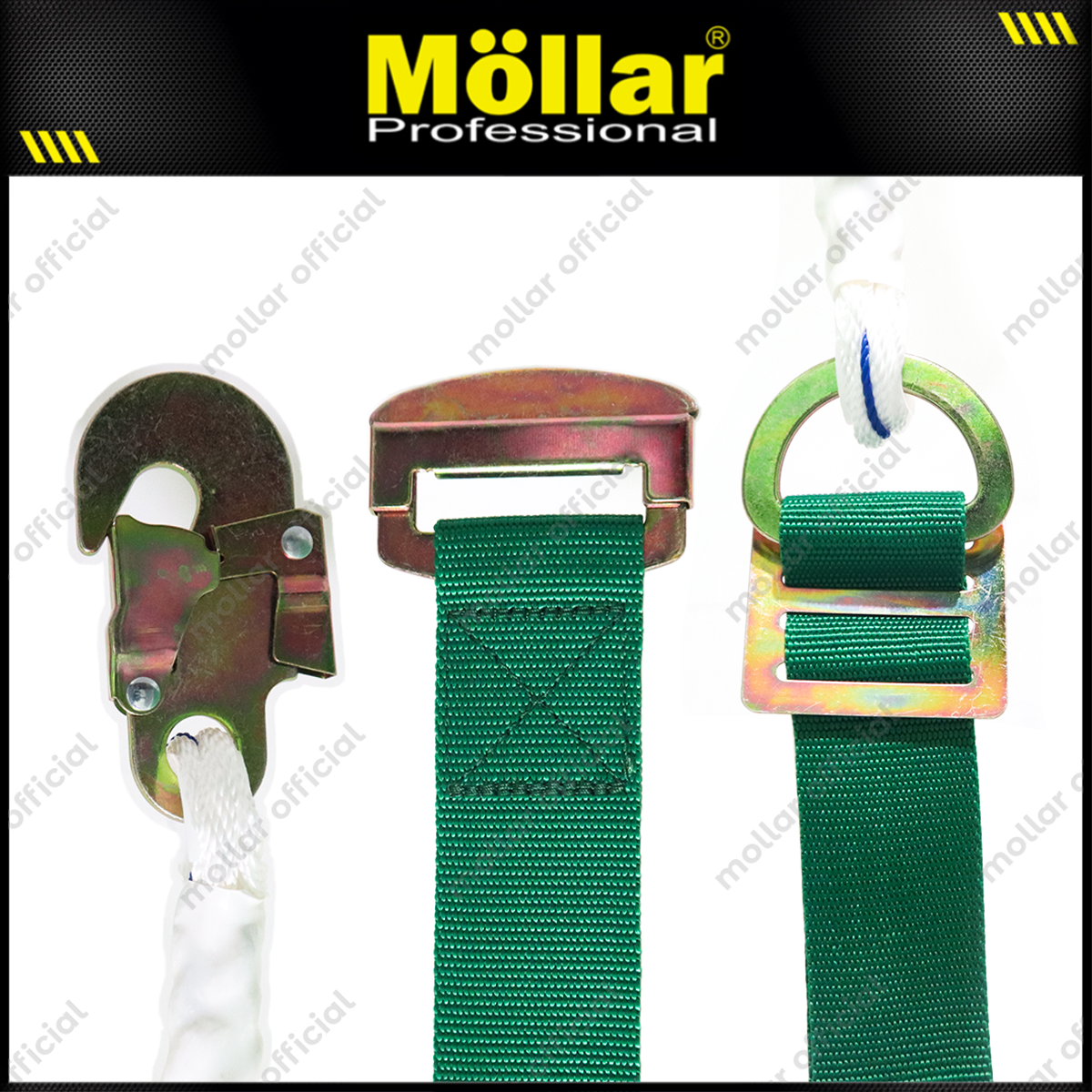 MOLLAR M36166 Sabuk Keselamatan 48 mm x 1.2 meter / Safety Belt