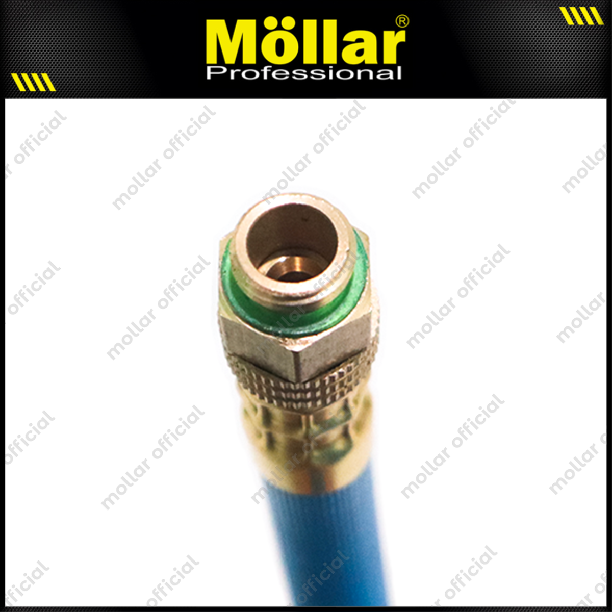 MOLLAR Selang Kompresor Biru 7 Layer 400 bar Panjang 100 meter
