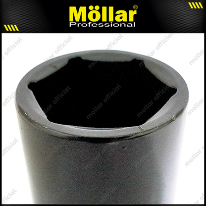MOLLAR B13660 Mata Sok Panjang 1/2" 6PT 30 mm / Deep Socket