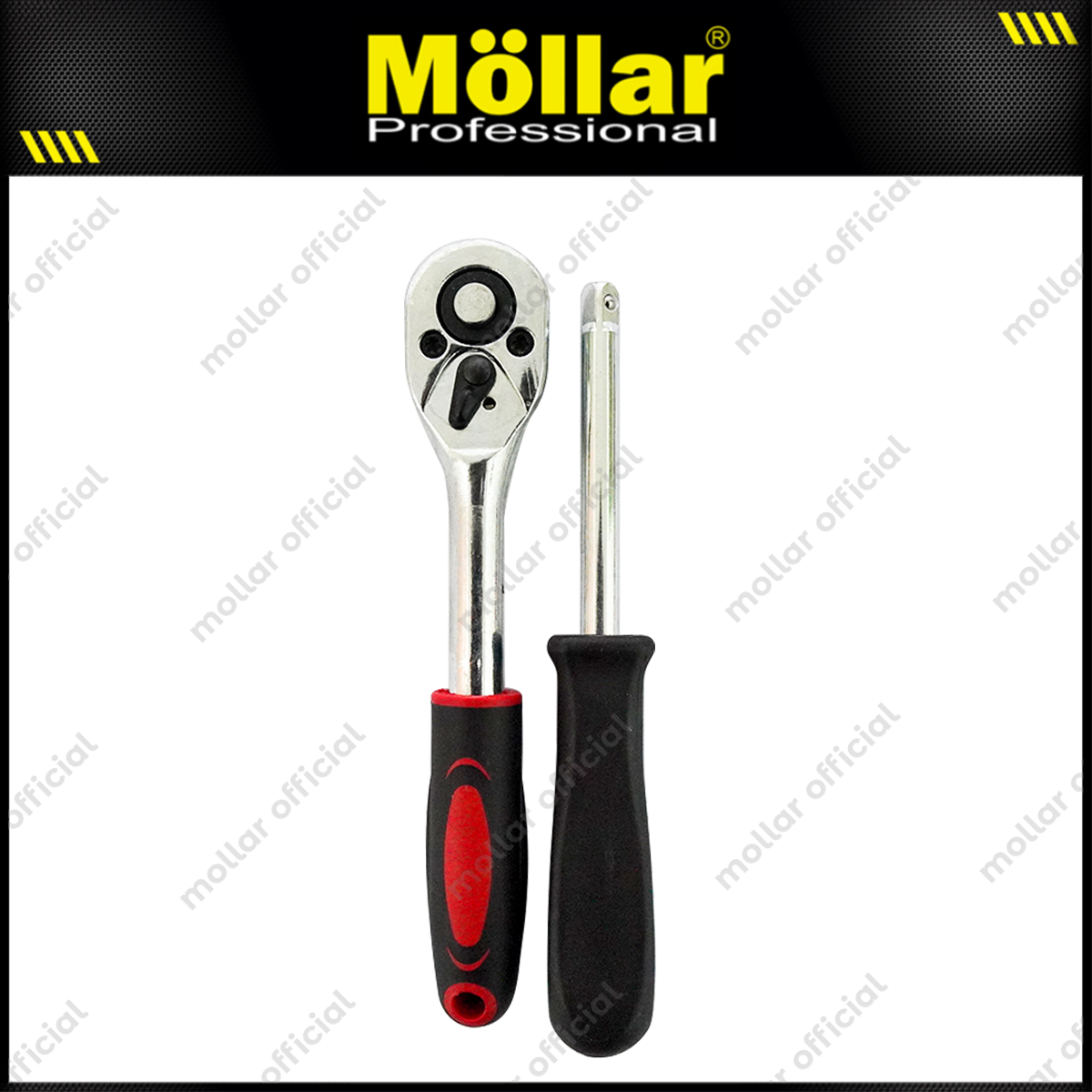 MOLLAR B13658 Kunci Sok Set 46 pcs Box Plastik