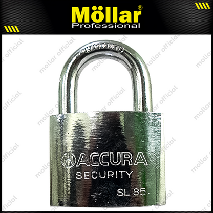 ACCURA SL85 Gembok Besi 40 mm Short / Gembok Leher Pendek