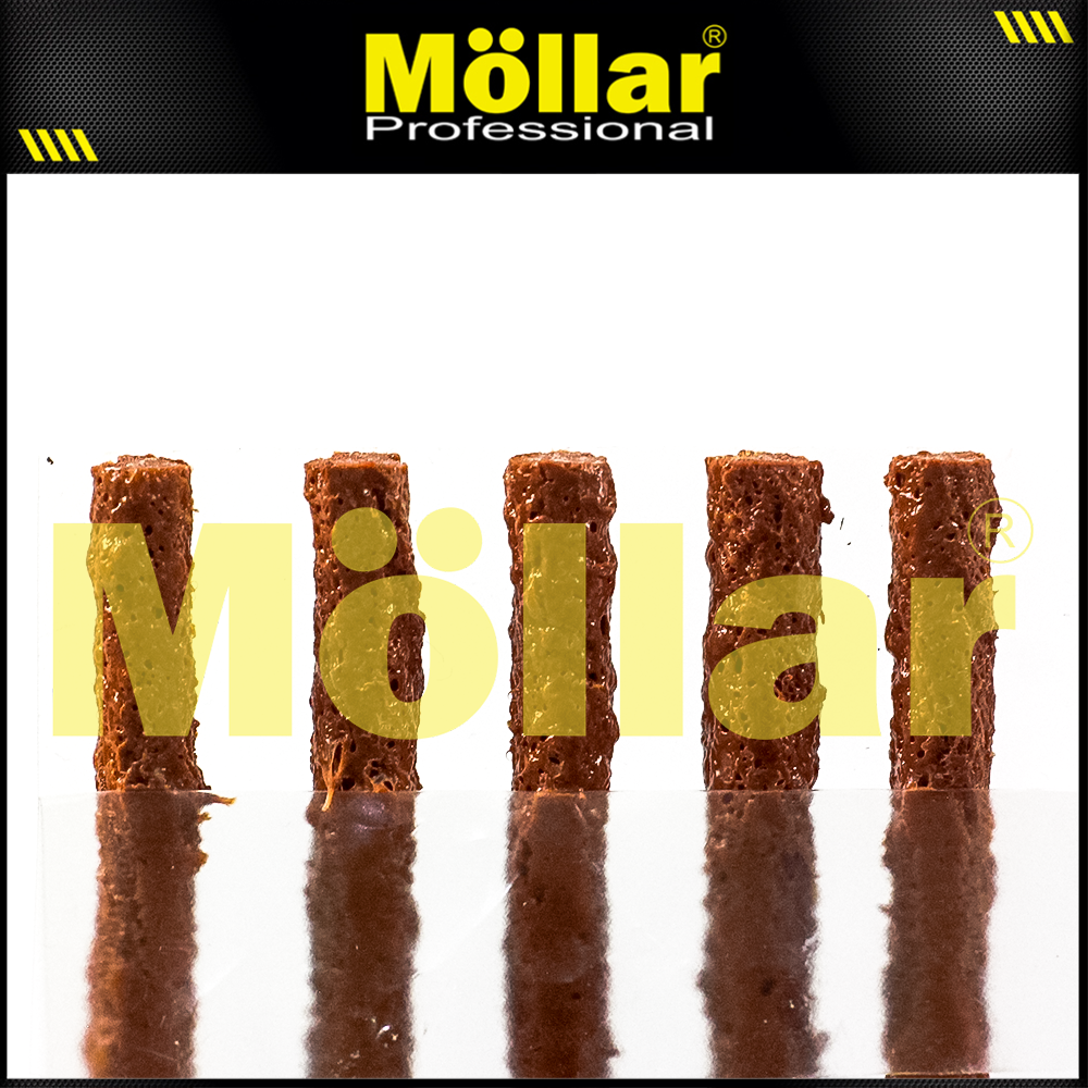 MOLLAR 1 Kotak Refill Karet Alat Tambal Ban Tubles Cacing Motor Mobil