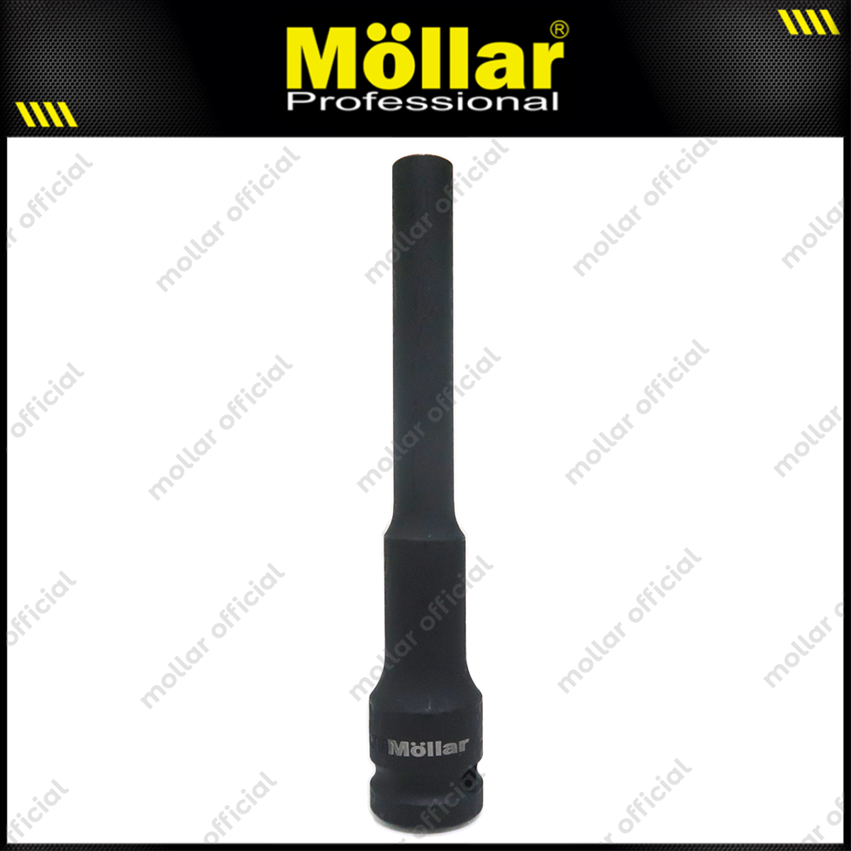 MOLLAR B13680 Mata Sok Impact Panjang Extra Long 128 mm 1/2" 6PT 8 mm