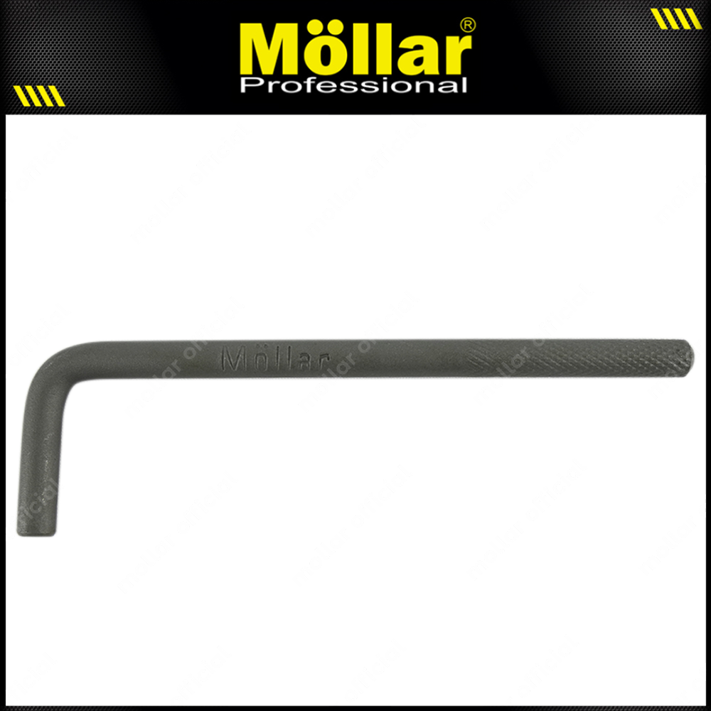 MOLLAR MLR-69012107 Kunci Stel Klep Motor Panjang D8-130L Hitam