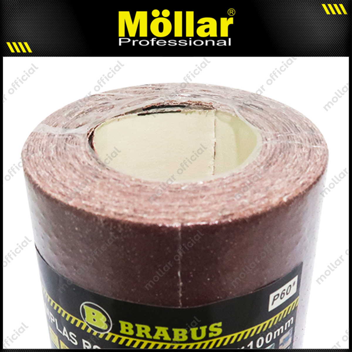 BRABUS D70464 Amplas Roll Eco 100 mm x 5 Meter No. 60