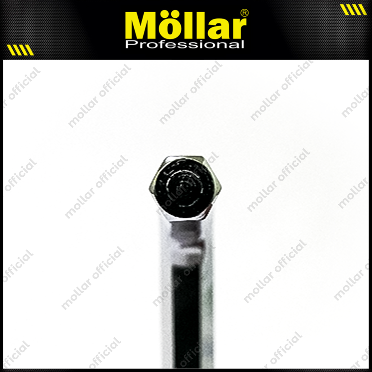 MOLLAR L-HS8M Kunci L Pendek Flat 8 mm