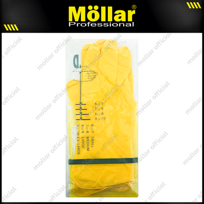XENON E34020-1 Sarung Tangan Safety Latex (L) Kuning