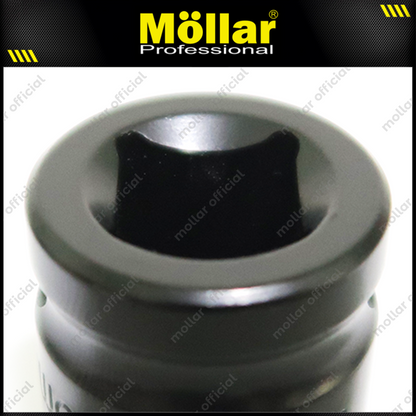 MOLLAR B13670-1 Mata Sok Pendek 1/2" 6PT 17 mm / Deep Socket