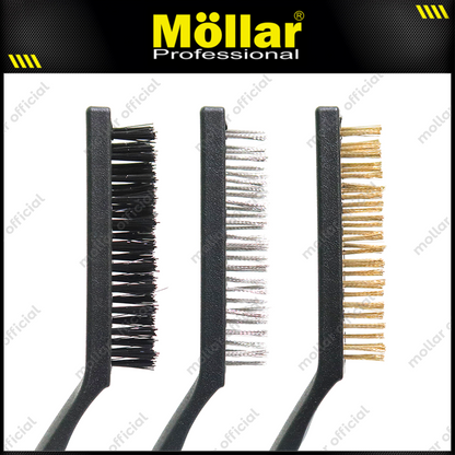 MOLLAR D85000 Sikat Kawat 9" Set 3 pcs