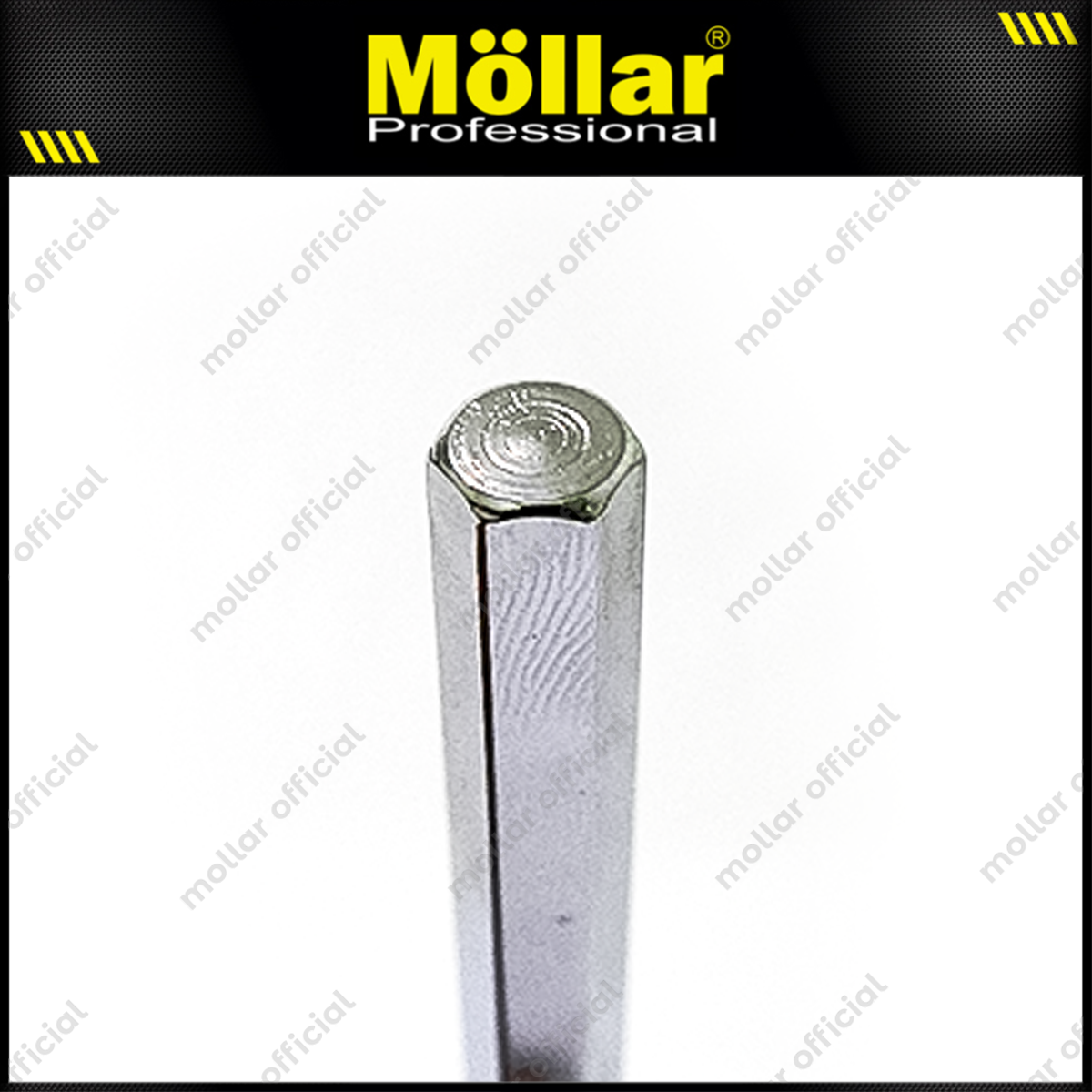 MOLLAR L-HS8M Kunci L Pendek Flat 8 mm