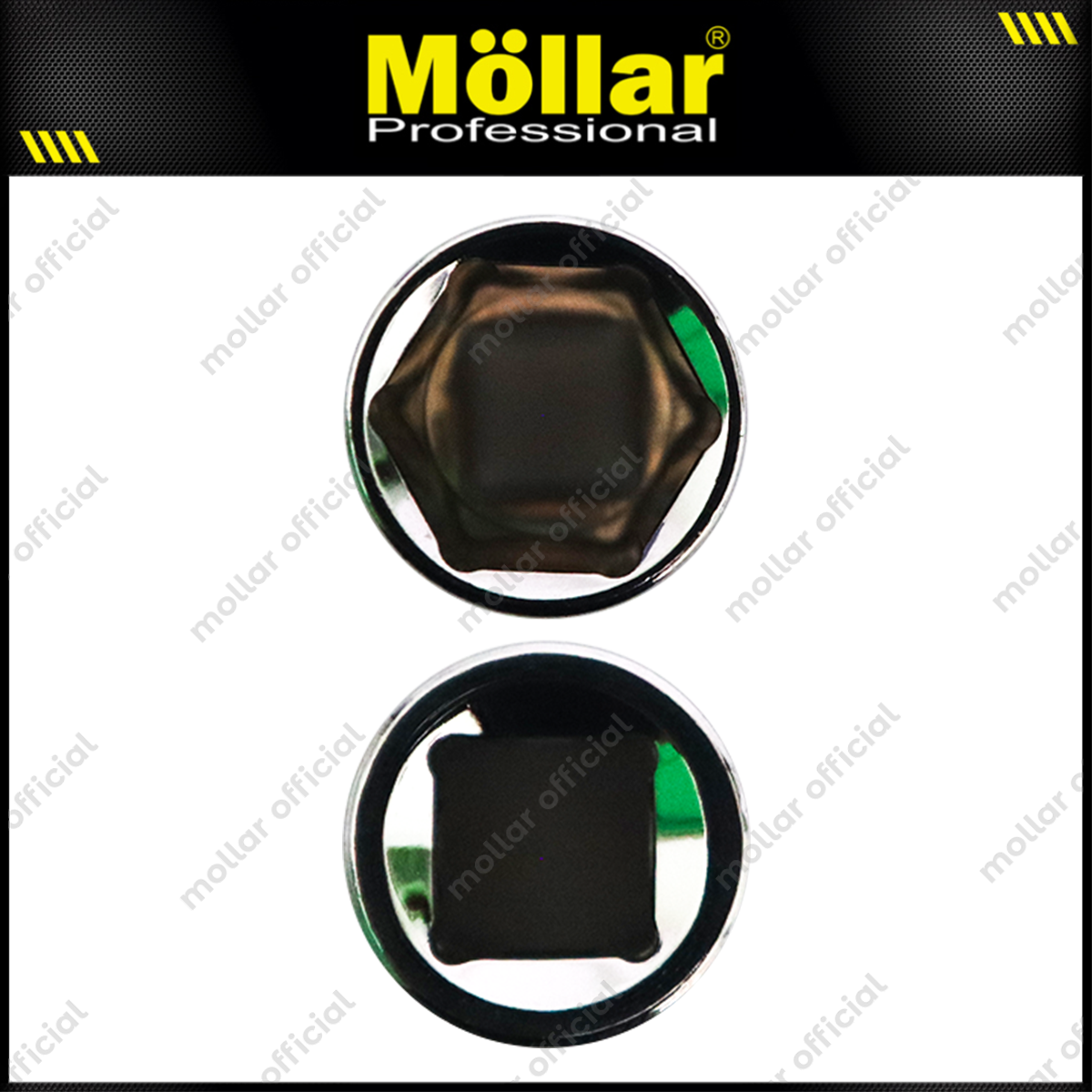 MOLLAR Eco Mata Sok 1/2" 6PT 8 mm