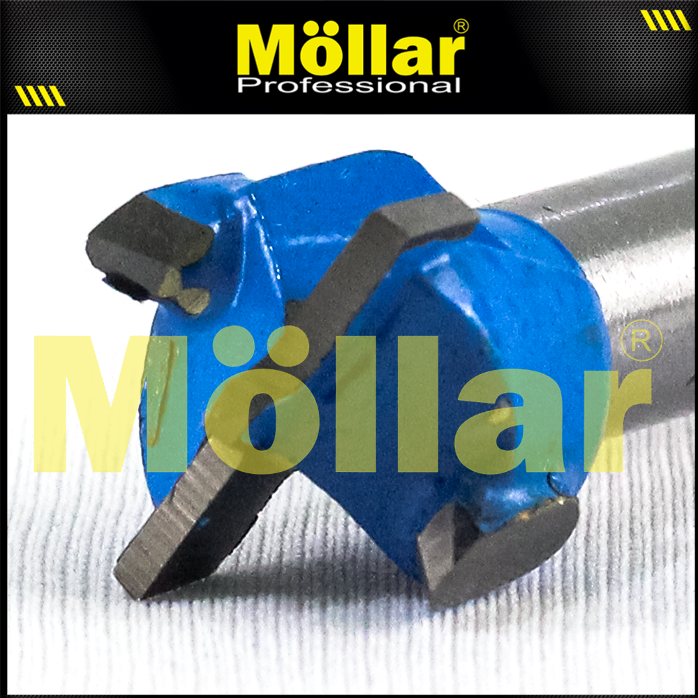 BISON D80981 Mata Bor Kayu Engsel Sendok 15 mm / Forstner Bit